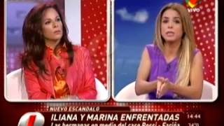 Exitoinacom  Iliana vs Marina en Intrusos [upl. by Kenti]