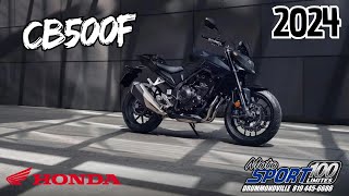 Walkaround  NEW 2024 CB500F Honda Canada [upl. by Teiluj204]