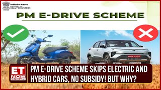 Why Are ECars Excluded From Indias New EV Subsidy Scheme Heavy Industry Ministry HD Kumaraswamy [upl. by Ansilma]