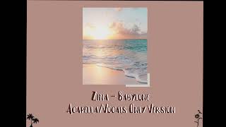 Zina  Babylone Vocals Only Acapella Version [upl. by Yrrej]