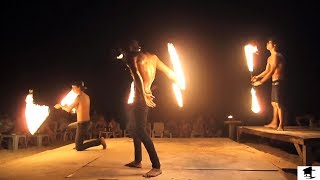 Koh Phi Phi Fire Show [upl. by Sheeree92]