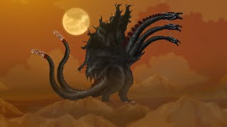 SHIN GHIDORAH  Shin Godzilla Fusion King Ghidorah  PANDY Animation 39 [upl. by Jorry900]