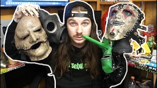 Unboxing ALL the SLIPKNOT MASKS [upl. by Zerelda666]