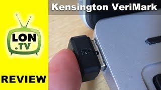 Add a fingerprint reader to your PC Kensington VeriMark USB Review  Windows Hello  Fido U2F [upl. by Levan]