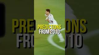 Football Predictions from 2010 Part 4 [upl. by Esorlatsyrc]