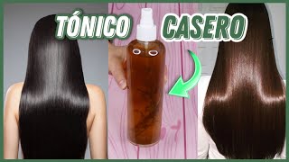 CRECE TU CABELLO EN 1 SEMANA CON ESTE TÓNICO DE ROMERO CASERO  NatyGloss [upl. by Ahron]