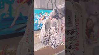 Unboxing Adidas Yeezy Zebra Boost 350 adidas yeezy basket sneaker fashion mode [upl. by Ariem832]