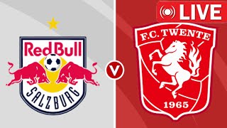 Red Bull Salzburg gegen FC Twente Enschede LiveFußballspiel heute Champions League [upl. by Nonah]