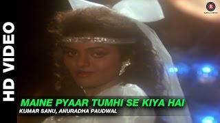 Maine Pyaar Tumhi Se Kiya Hai  Phool Aur Kaante  Kumar Sanu Anuradha Paudwal  Ajay Devgn [upl. by Nnylaj]