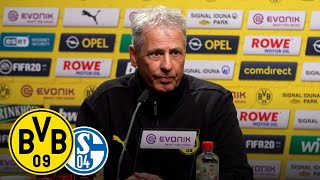 „Derby ohne Zuschauer da blutet mir das Herz“  PK mit Favre amp Zorc  BVB – Schalke  Revierderby [upl. by Haven853]