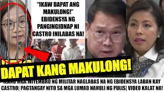 Matapos IDETAIN si Atty LOPEZ MILITAR NANAWAGANG IKULONG NA si CASTRO EBIDENSYA ng PANGINGIDNAP [upl. by Ilsa]