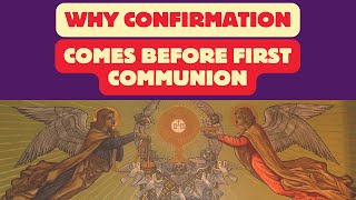 Why confirmation comes before first Communion in our diocese [upl. by Sally]