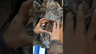 engine main oil seal leaked installed a new one [upl. by Ahsilrac455]