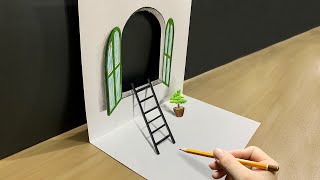 Discover the SECRET to Drawing 3D Pictures in Minutes [upl. by Atihana34]