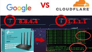 Google DNS Vs Cloudflare DNS [upl. by Llohcin]