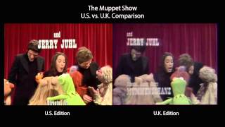 The Muppet Show  Ending with Mummenschanz US vs UK Credit Comparison [upl. by Nyladnor]