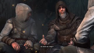 Assassins Creed Revelations  76 Year Old Altair Returns To Masyaf The Mentors Return [upl. by Joliet]