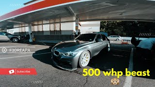 POV LOUD BMW 340I CHILL DAY CRUISE  CRAZY INTAKE SOUNDS [upl. by Llerruj]