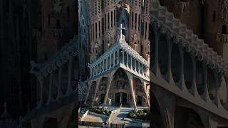 Sagrada Familia  Spain  Relaxation film travel 4k [upl. by Jada999]