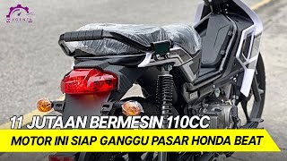 KEREEN ‼ CUMA 11 JUTAAN BERMESIN 110CC MOTOR INI SIAP GANGGU PASAR HONDA BEAT [upl. by Crain566]