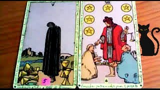 Combinaciones tarot con el CINCO de COPAS  ARCANOS MENORES DE OROS Por TARA [upl. by Meares]