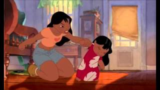 Lilo and Stitch Nani Lilo Flight Slow Motion [upl. by Aihsit227]