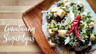 How to cook Ginataang Sigarilyas  Sigarilyas Gising Gising [upl. by Anauj46]