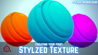 How to Make Your First Stylized Texture in 5 Minutes using Substance Painter BEGINNERS TUTORIAL [upl. by Aielam]