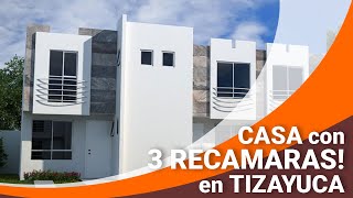 CASA MODELO NOGAL 3 RECMARAS  LOS HEROES TIZAYUCA [upl. by Airamat788]