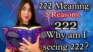 2222222 MEANINGWHY AM I SEING 222 ANGEL NUMBER5 REASONS WHY YOU ARE SEEING 222law of attraction [upl. by Ranitta454]