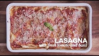 Lasagna with Fresh Tomatoes and Basil  Farm to Table Family  PBS Parents [upl. by Nodnnarb]