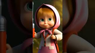 Masha and the Bear KI Anime shorts [upl. by Eceinert]