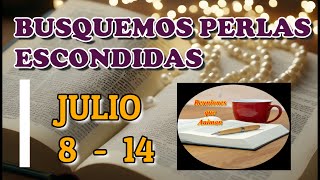 Busquemos perlas escondidas Semana Julio 8  14 [upl. by Maurice]