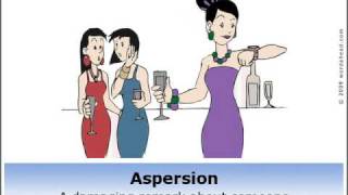 SAT Vocabulary Aspersion n [upl. by Ratha]