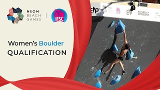 Womens Boulder qualification  NEOM 2024 [upl. by Sal]