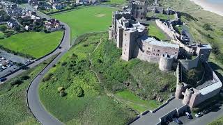 Bamburgh castle Northumberland UK [upl. by Ahtaela]