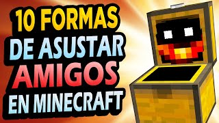 ✅ 10 Formas de ASUSTAR en Minecraft [upl. by Strohl]