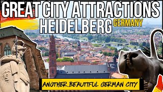 HEIDELBERG Our tourist attractions and landmarks guide A wonderful city heidelberg [upl. by Eidaj]