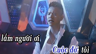 Cái Chết Trắng Karaoke  Lã Phong Lâm  Beat Chuẩn [upl. by Radbun]