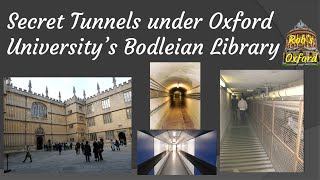 Secret Tunnels beneath the famous Bodleian Library of Oxford University [upl. by Stander]