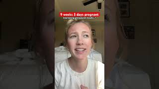 Pregnancy Update  9 Weeks 5 days pregnant with baby number 3 Pregnancy after miscarriage [upl. by Anileve]