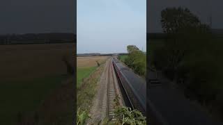 GWR HST passing Berkley marsh in 2019 [upl. by Aicrop111]