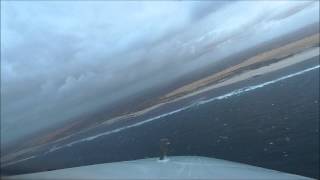 View from the cockpit on landing into Mogadishu Aden Adde International Airport Somalia [upl. by Navarro]