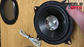 Pioneer ts g1010f review 4quot Inch 10cm 190 Watt Dual Cone Car Van Door Speakers [upl. by Suirada]