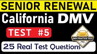 CALIFORNIA DMV WRITTEN TEST 2024   DMV Actual Test Paper  California DMV Permit Test 2024 TEST 5 [upl. by Akers]