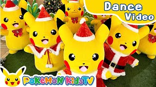 One Pikachu Winter Holiday ver  Kids Dance Song  Nursery Rhyme  Kids Song  Pokémon Kids TV​ [upl. by Strain]