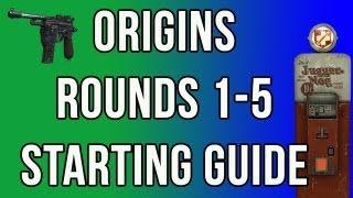 Origins  Rounds 15 Starting Guide Black Ops 2 Zombies [upl. by Rozalie]