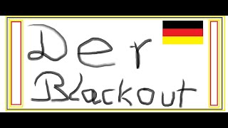 Der Blackout  Hörbuch  Novelle  Kurzgeschichte [upl. by Mohamed446]