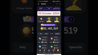 Zen coin daily combo today 19 october  today combo zen coin  daily combo zen coin [upl. by Odragde98]