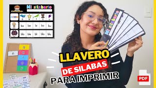 Silabario para aprender a leer completoSimples y trabadas [upl. by Myna341]